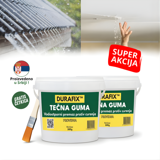 Durafix - Tečna guma 1+1 gratis (500g + 500g)