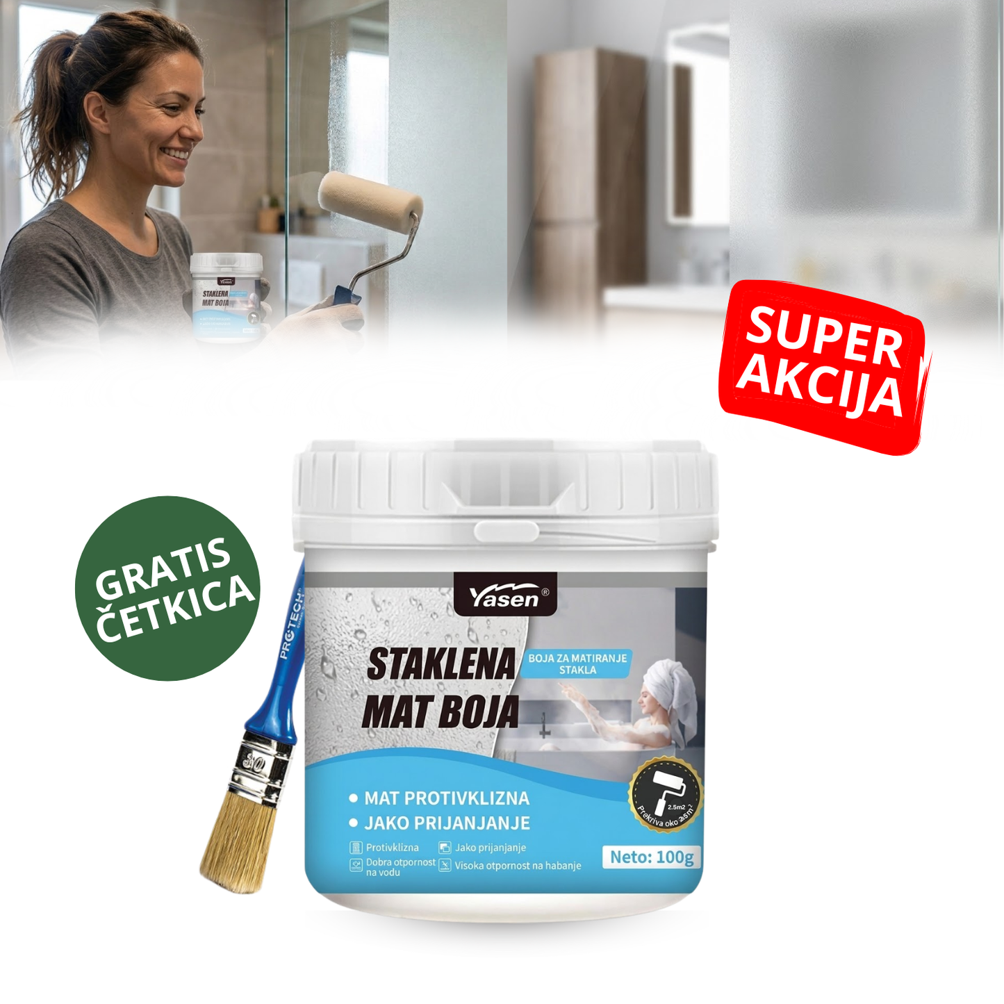 Durafix Mat - Premaz za matiranje stakla
